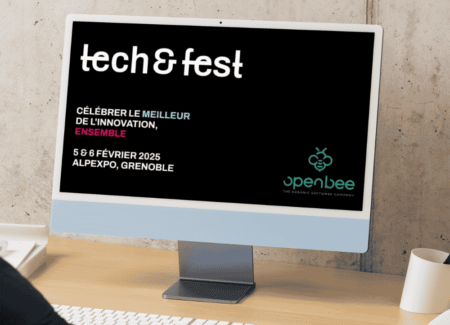 Open Bee présent au salon Tech&Fest de Grenoble les 5 et 6 février 2025
